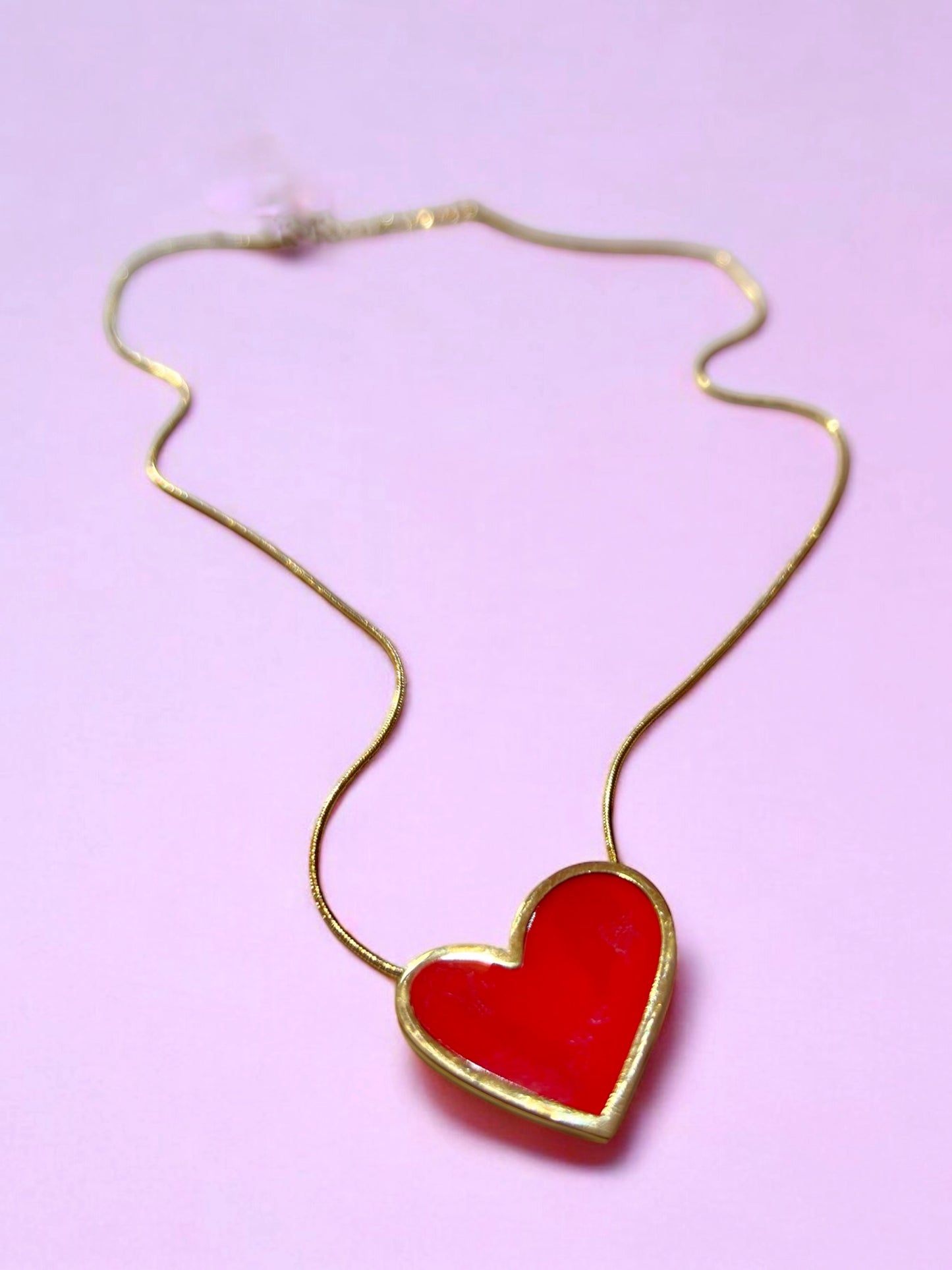 BIG HEART NECKLACE