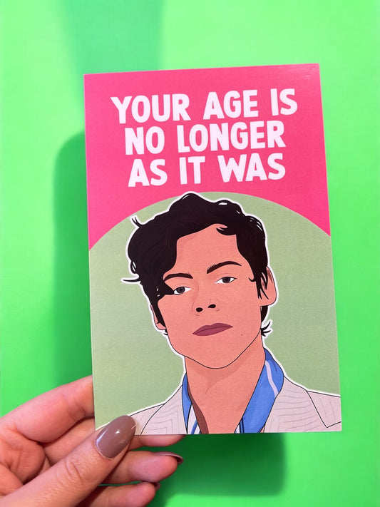 Harry Styles Card